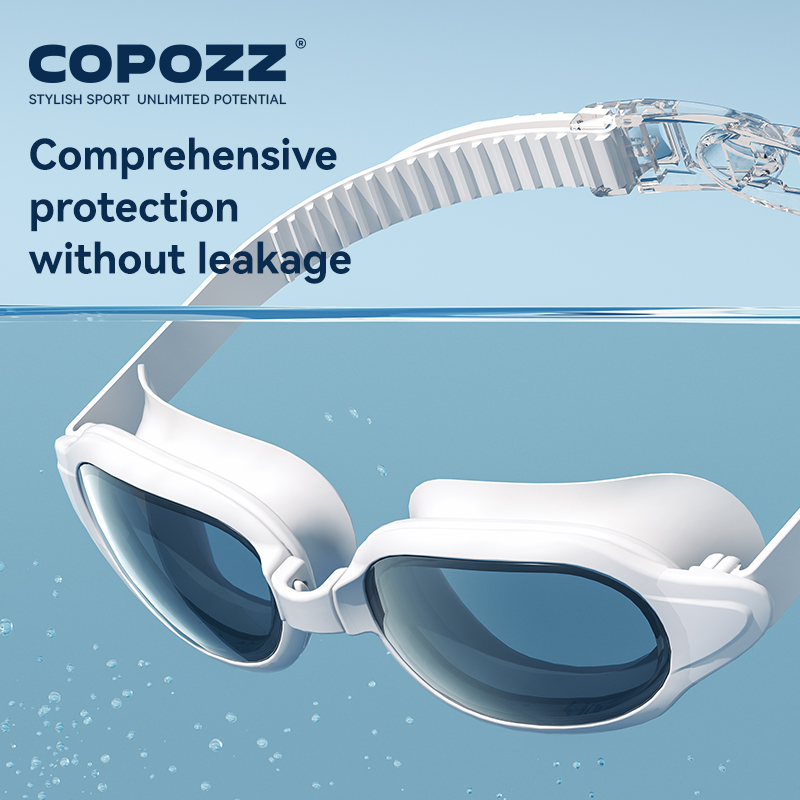 Swimming Goggles Anti Fog - COPOZZ Myopia Swimming Goggles Male Female