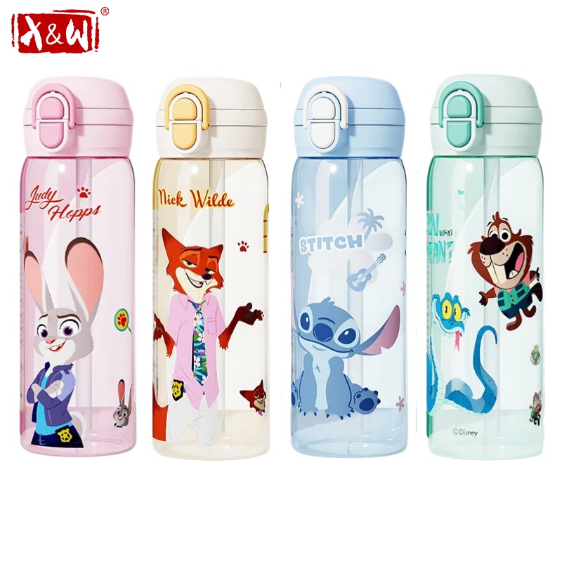 X Sports Equipment - X&W for Disney 580ml Sports Bottles