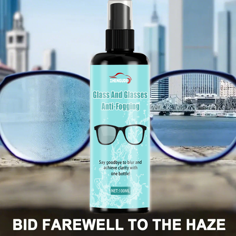 Swimming Goggles Anti Fog - Nano Anti-Fog Spray, Suitable for Glasses,