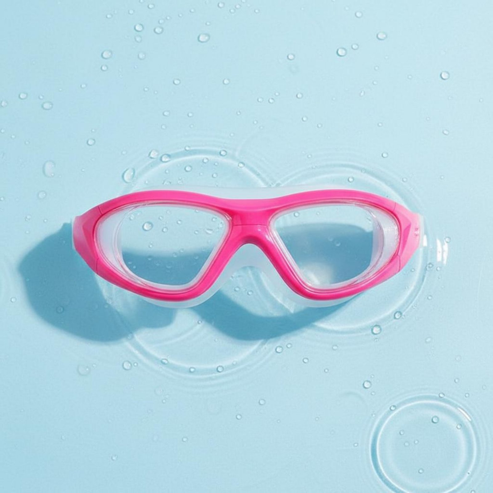 Swimming Goggles Anti Fog - Anti-Fog Swimming Glasses Leak-Resistant Closure Large