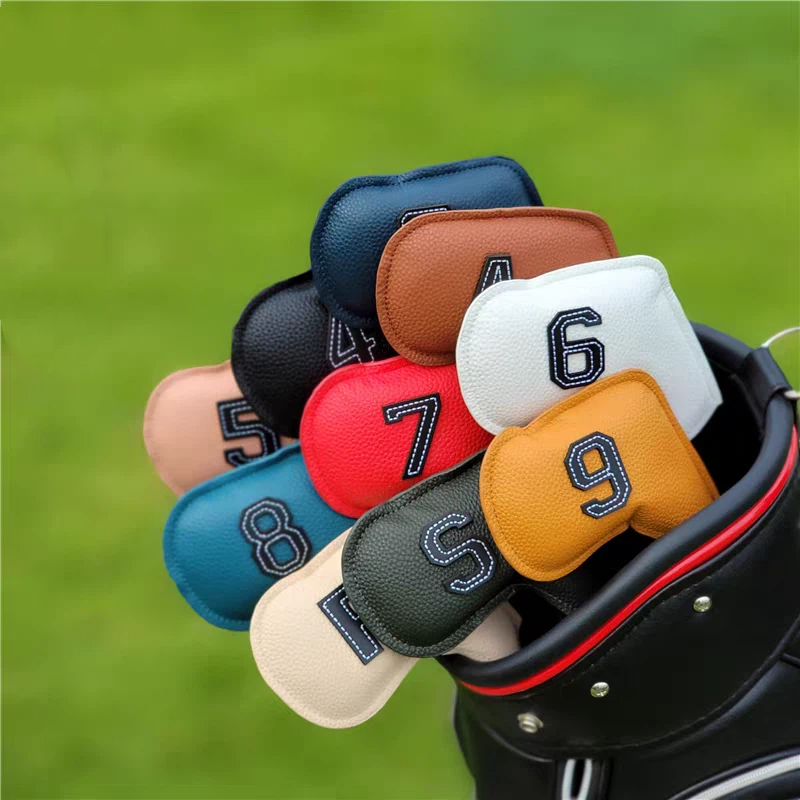 X Sports Equipment - 10pcs Golf Iron Headcover 4-9,P,A,S,X, Club