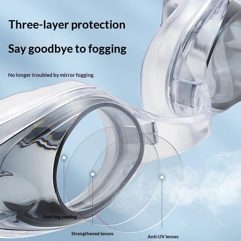 1PC Silicone Goggle HD Waterpr - Swimming Goggles Anti Fog recension och pris