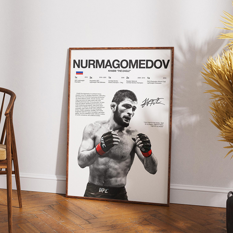 Famous Boxing Legends Fighting - Sports Equipment Poster recension och pris