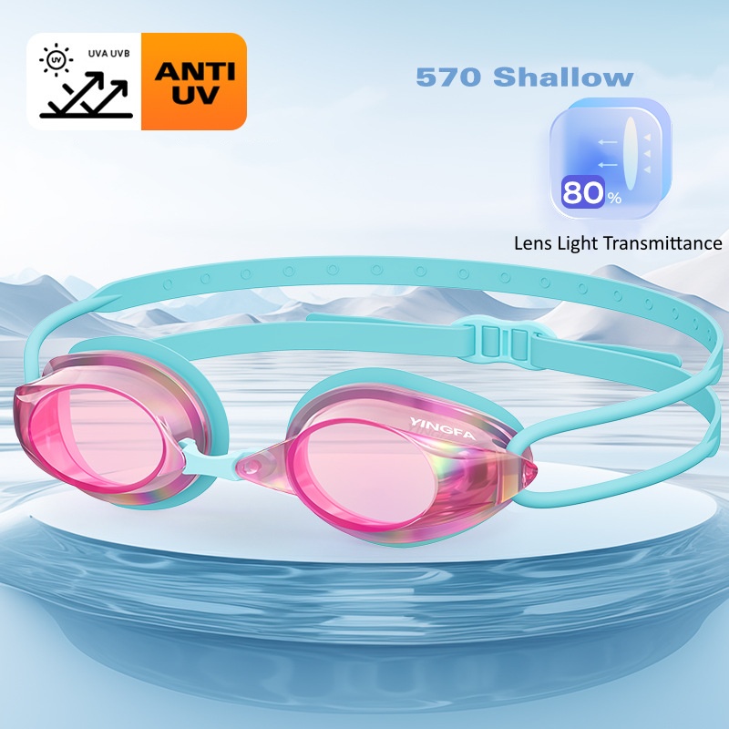 Unisex Racing Swim Goggles - A - Swimming Goggles Anti Fog recension och pris