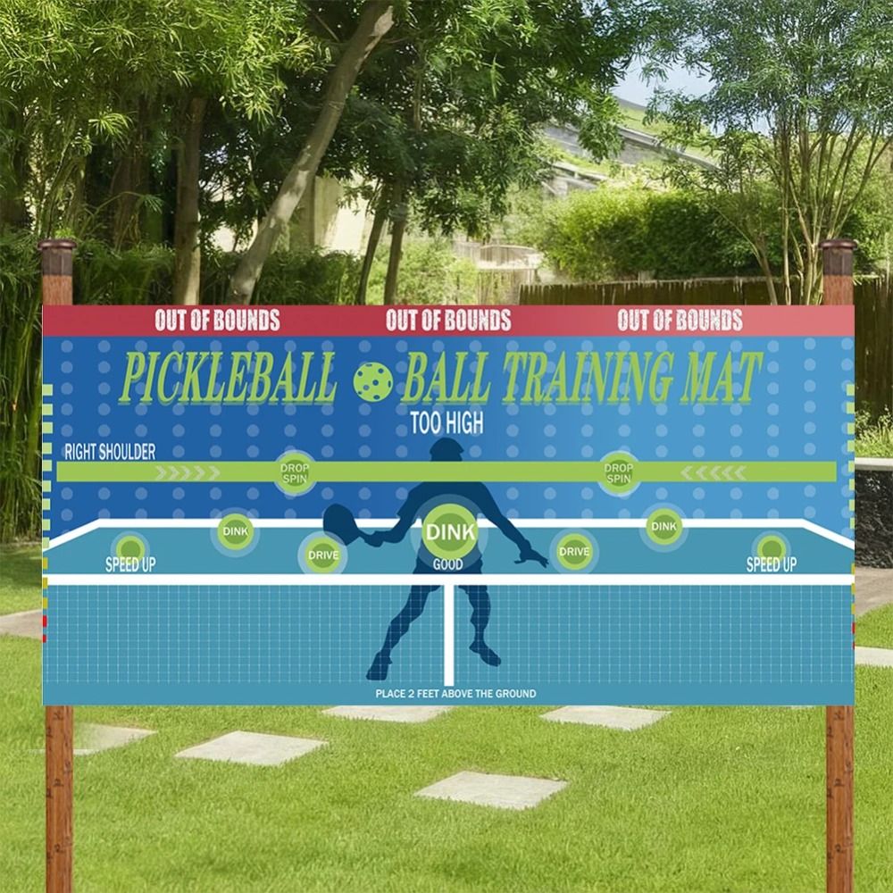 180x89cm Pickleball Practice P - Sports Equipment Poster recension och pris