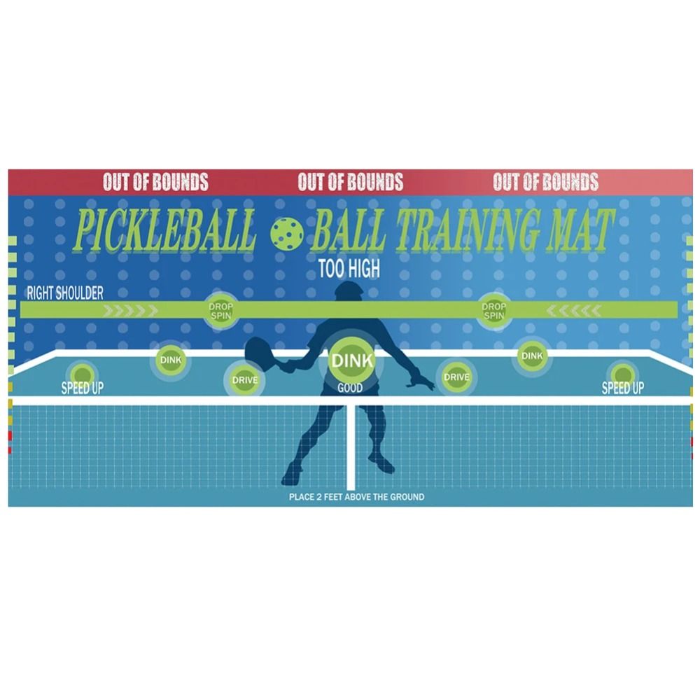 180x89cm Pickleball Practice P - Sports Equipment Poster recension och pris