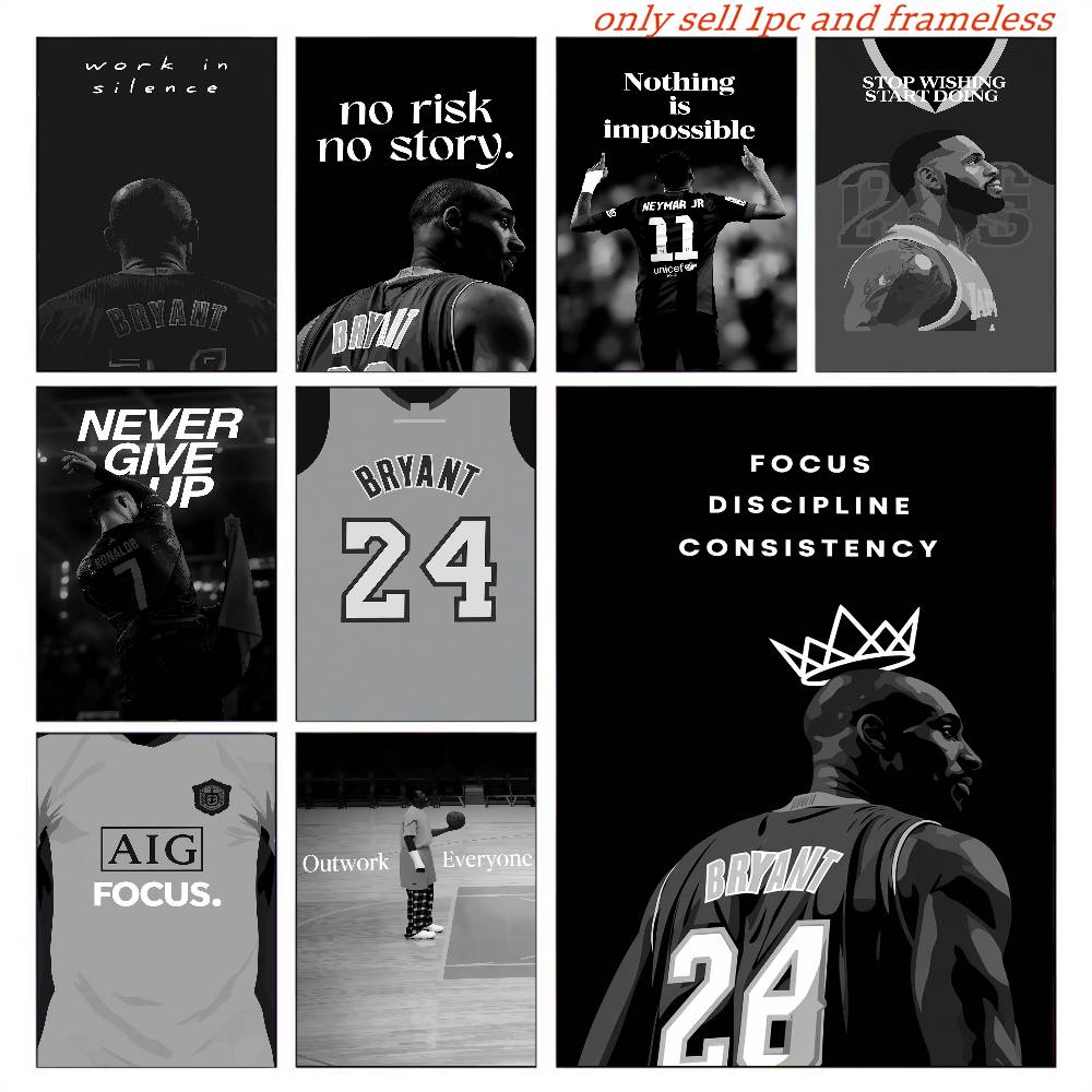 Athlete Inspirational Quotatio - Sports Equipment Poster recension och pris