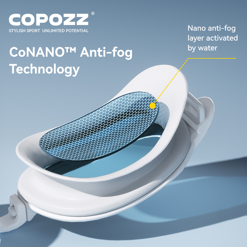 COPOZZ Myopia Swimming Goggles - Swimming Goggles Anti Fog recension och pris