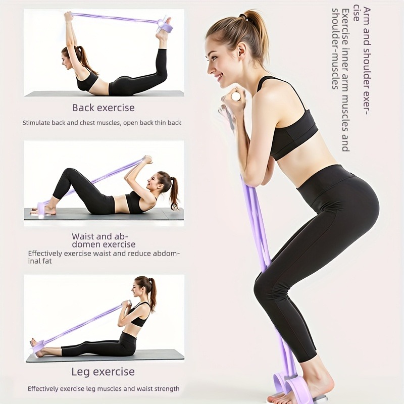 4-Tube Pedal Resistance Band M - Sports Equipment Nearby recension och pris