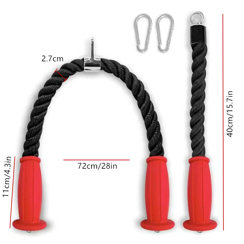 Ergonomic Tricep Ropes Non-Sli - Sports Equipment Nearby recension och pris