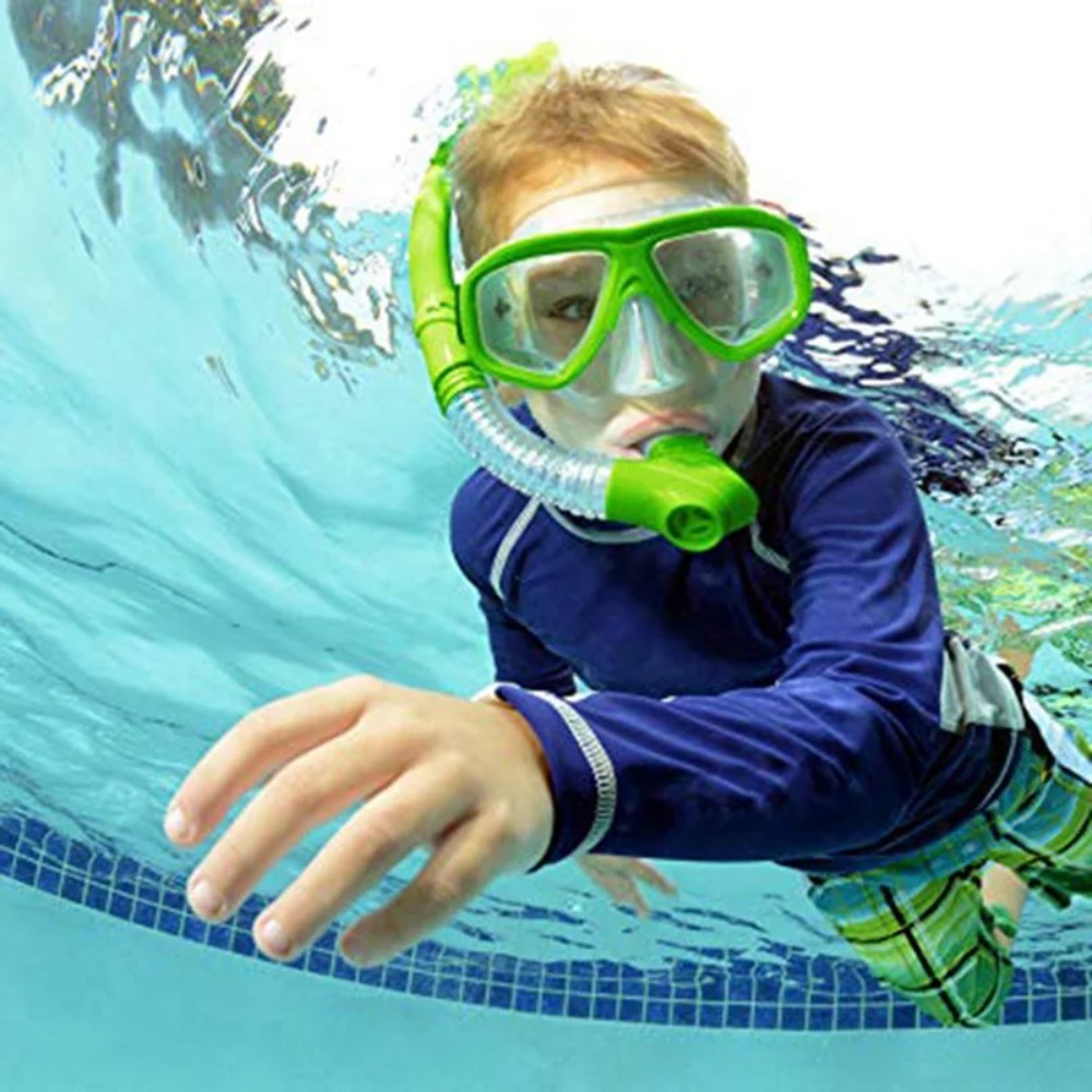 Kids Snorkel Set Scuba Snorkel - Swimming Goggles Anti Fog recension och pris
