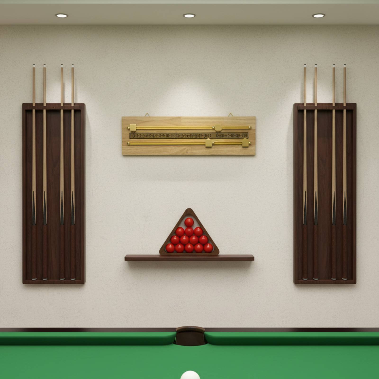 Wooden Billiard Scoreboard Cle - Sports Equipment Game recension och pris