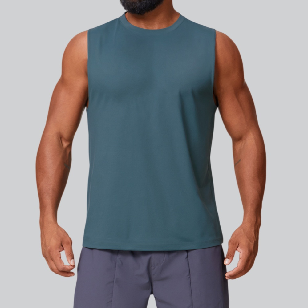 Men's Fitness Tank Tops Summer - Sports Equipment Logo recension och pris