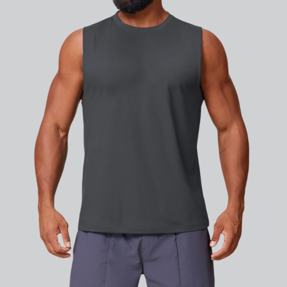 Men's Fitness Tank Tops Summer - Sports Equipment Logo recension och pris