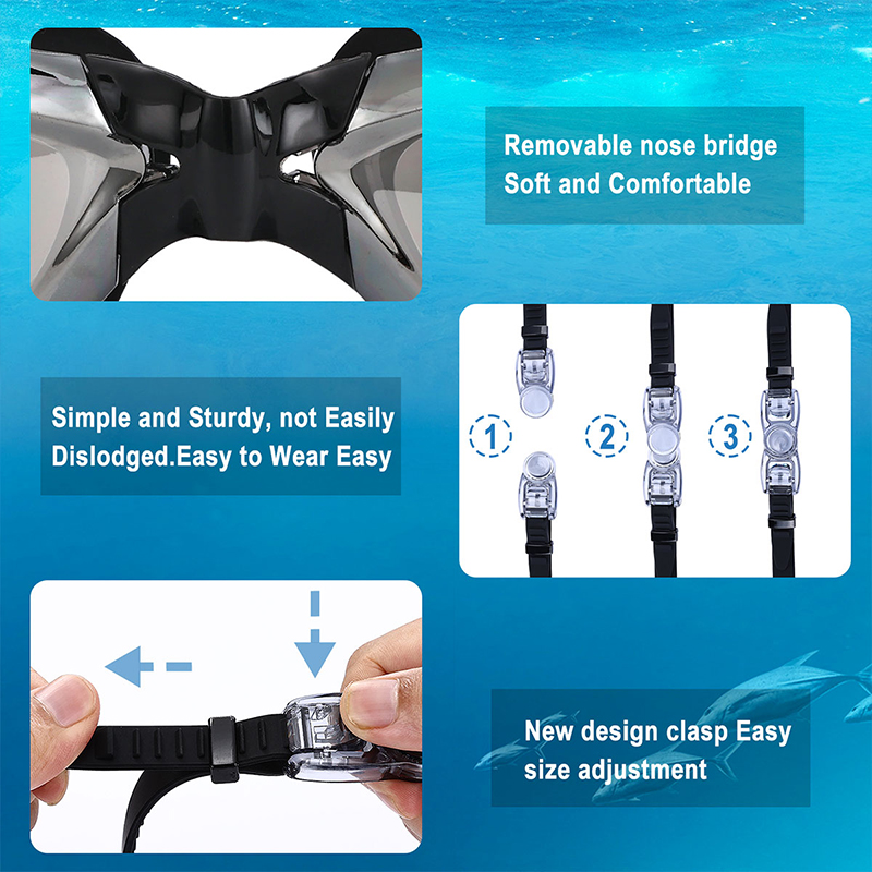 Swimming Glasses Adult Swimmin - Swimming Goggles Anti Fog recension och pris