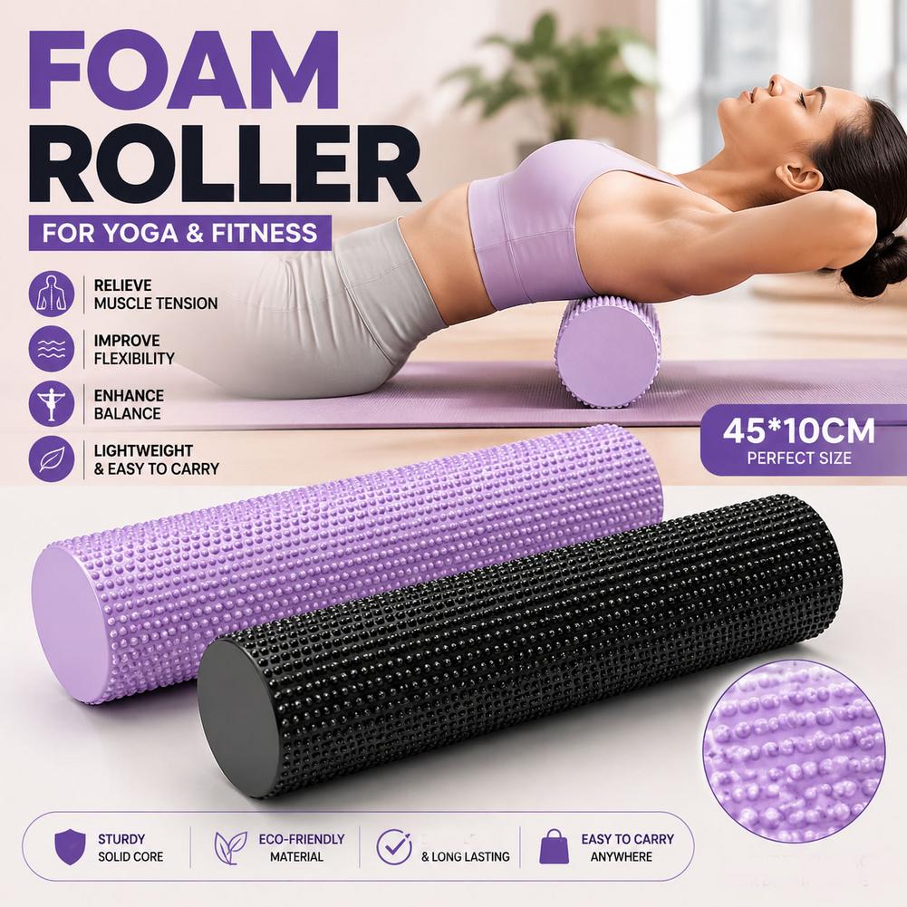 Yoga Foam Roller EVA High Dens - Sports Equipment Game recension och pris