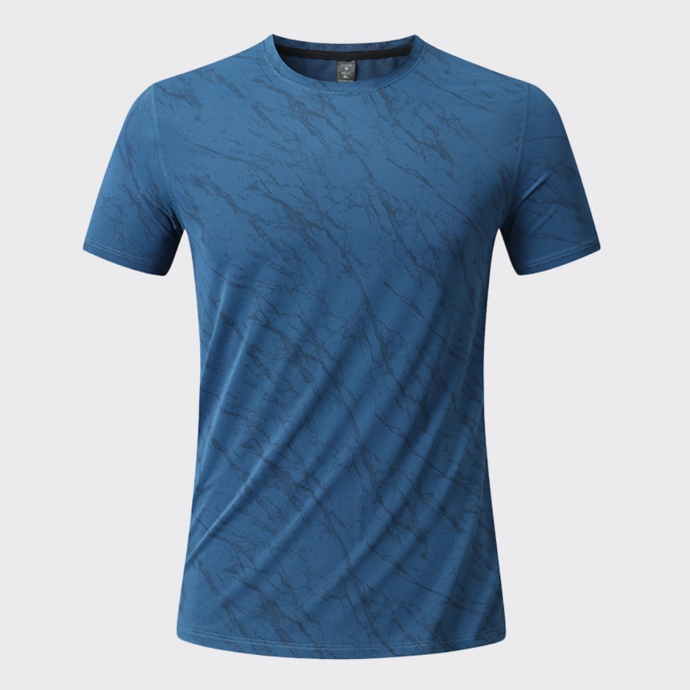 Summer Men's Quick-Dry Fitness - Sports Equipment Logo recension och pris