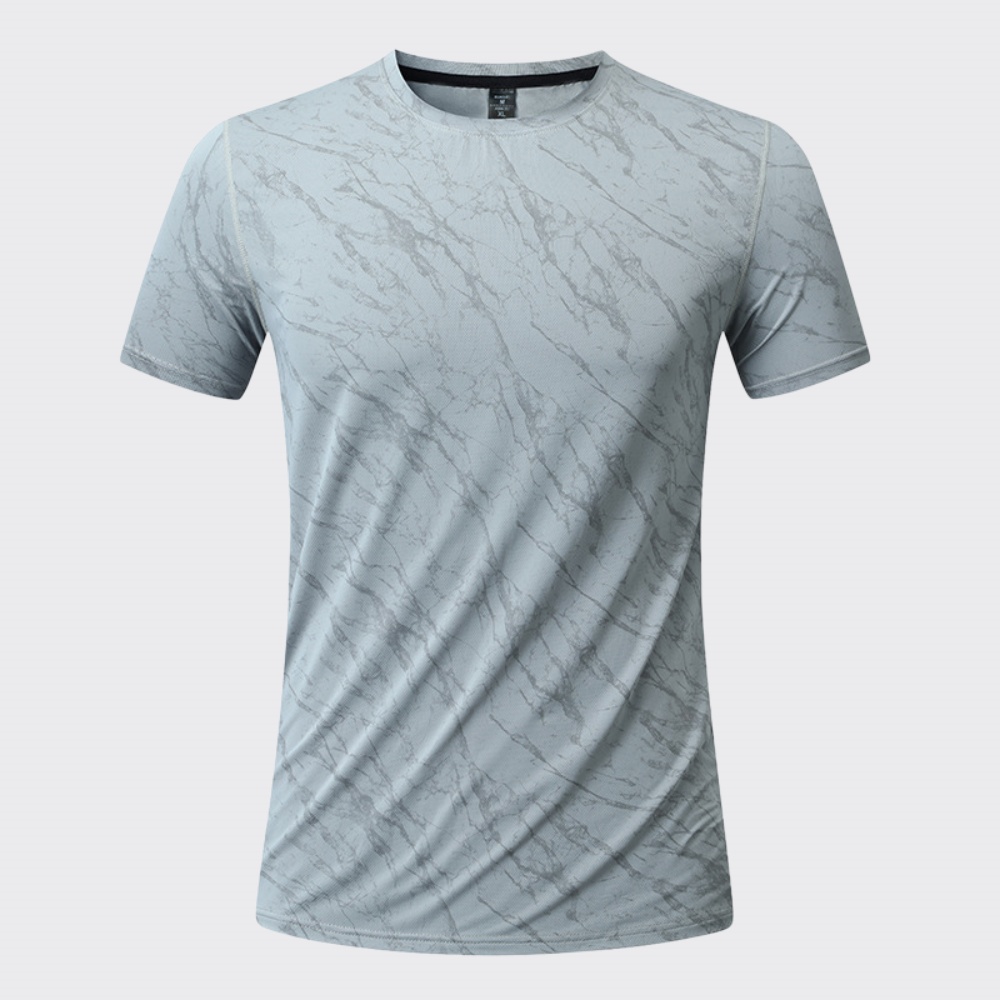 Summer Men's Quick-Dry Fitness - Sports Equipment Logo recension och pris