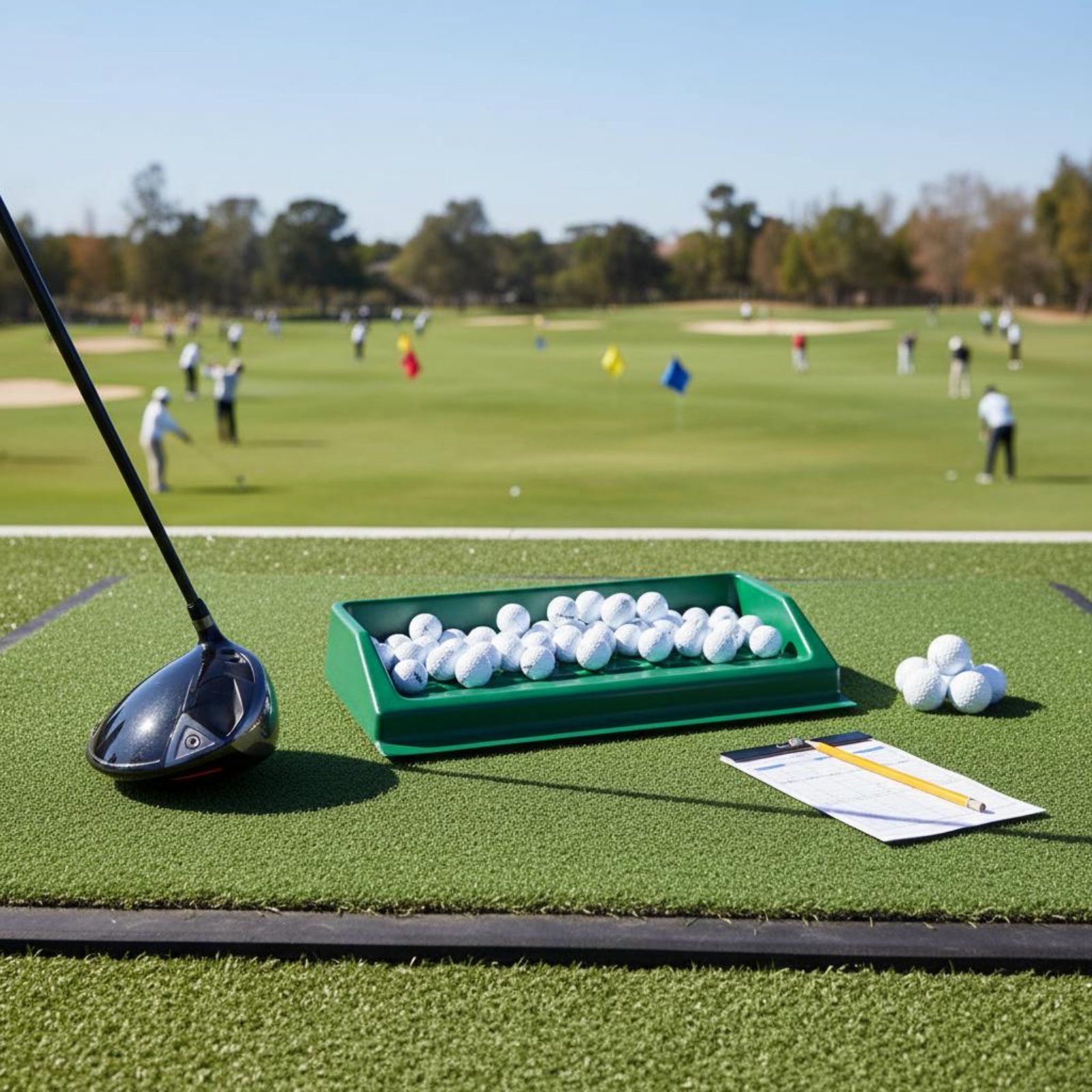 ABS Golf Tee Tray Sturdy Golf  - Sports Equipment Golf recension och pris