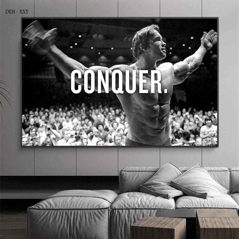 Arnold Schwarzenegger Fitness  - Sports Equipment Poster recension och pris