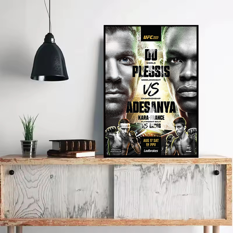 Championship Title Fight Poste - Sports Equipment Poster recension och pris