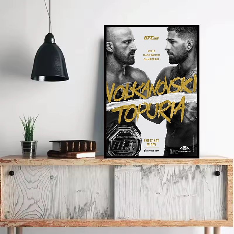 Championship Title Fight Poste - Sports Equipment Poster recension och pris