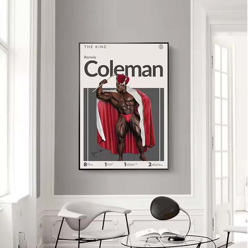 Motivation Bodybuilder Poster  - Sports Equipment Poster recension och pris