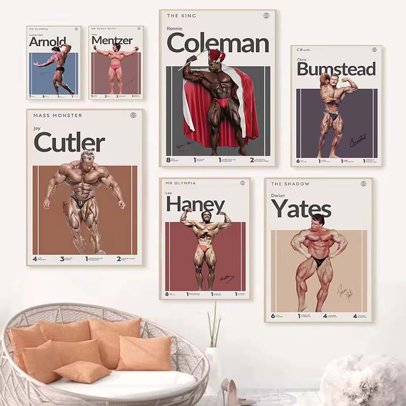 Motivation Bodybuilder Poster  - Sports Equipment Poster recension och pris