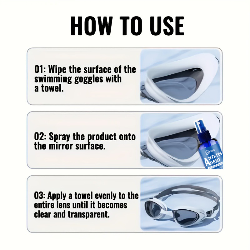 Anti-fog Glass Spray - Simple  - Swimming Goggles Anti Fog recension och pris