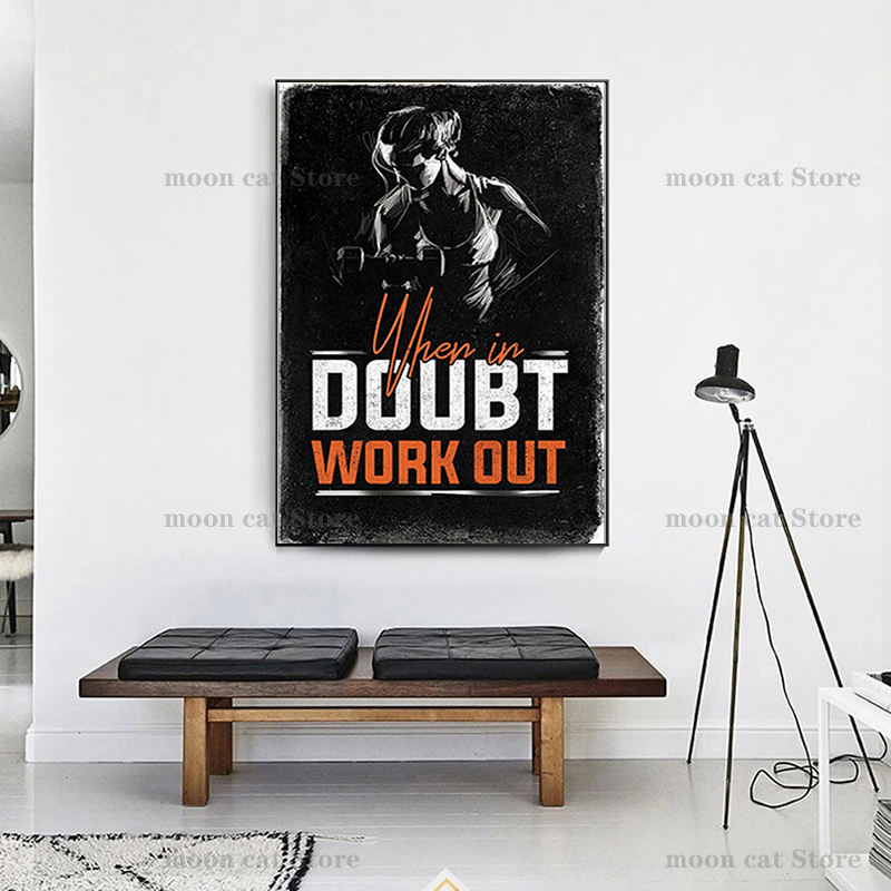 Fitness Sports Poster Bodybuil - Sports Equipment Poster recension och pris